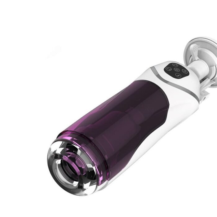 Easy Love Automatischer Masturbator Sexspielzeug 10 Vibration Stoß und Rotationsmodi Penispumpe mit Basis