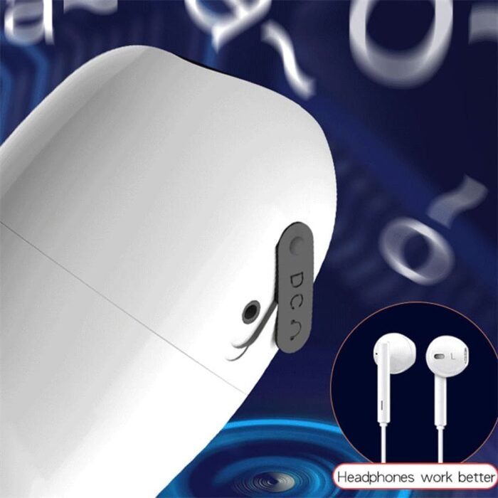 Electric Masturbator Cup mit 10 Vibrations & 5 Saugmodi Sex Spielzeug für die Männer Solo Sex Toys