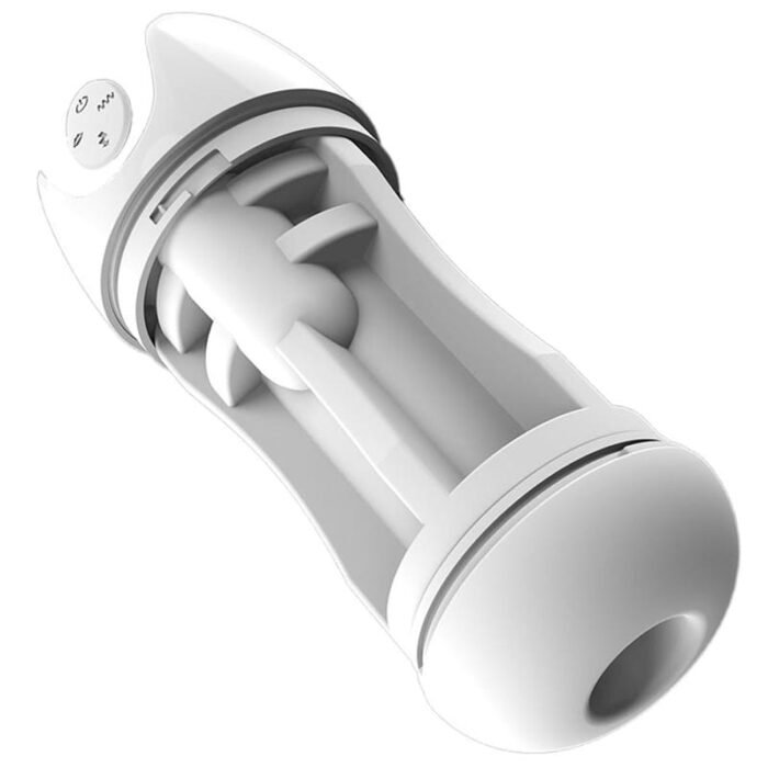 Electric Masturbator Cup mit 10 Vibrations & 5 Saugmodi Sex Spielzeug für die Männer Solo Sex Toys
