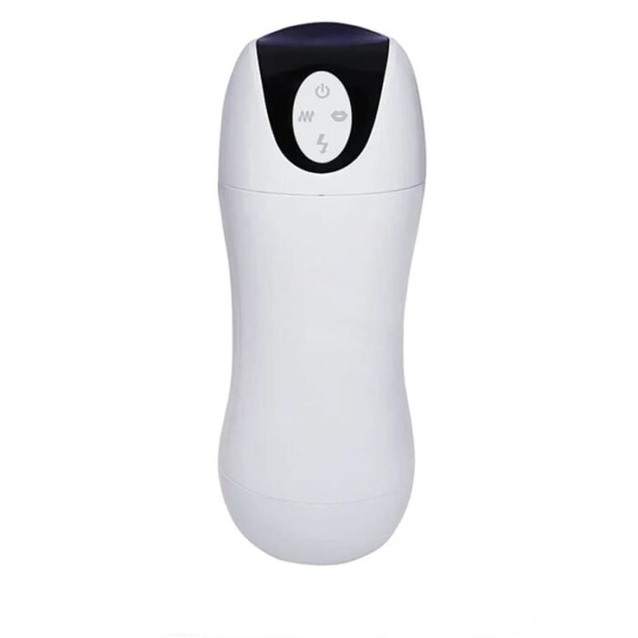 Electric Masturbator Cup mit 10 Vibrations & 5 Saugmodi Sex Spielzeug für die Männer Solo Sex Toys