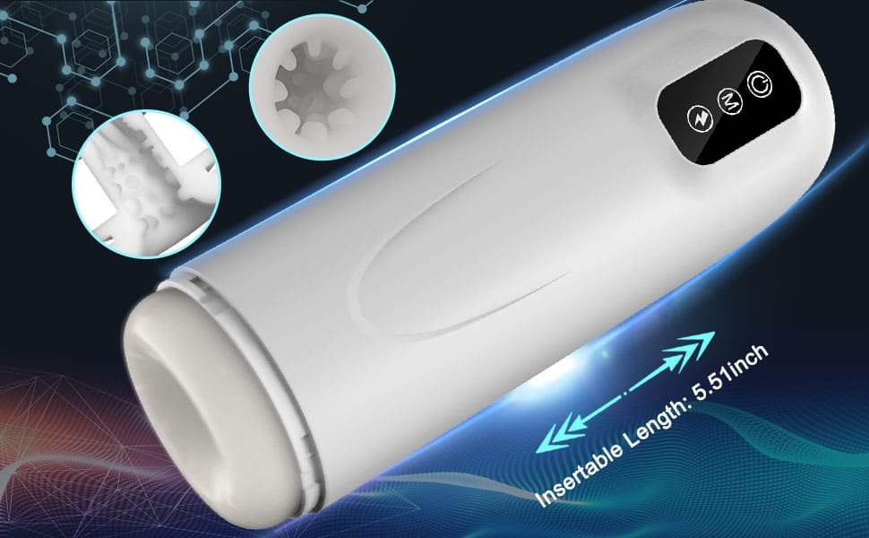 Elektrischer Masturbator Sex Spielzeug 7 Vibration Stoß modi Sextoys für Männer Paare Solo