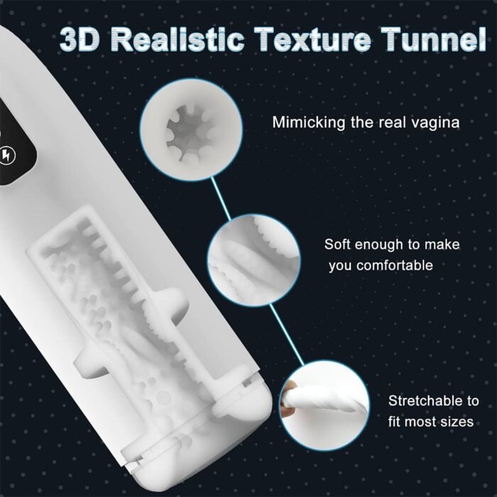 Elektrischer Masturbator Sex Spielzeug 7 Vibration Stoß modi Sextoys für Männer Paare Solo