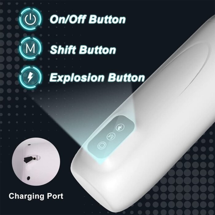 Elektrischer Masturbator Sex Spielzeug 7 Vibration Stoß modi Sextoys für Männer Paare Solo