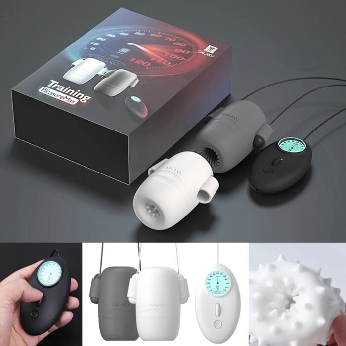GALAKU Fast Speed ​​Penis Eichel Stimulator mit 8 Gängen Speed ​​Sex Spielzeug für die Männe Oralsex Masturbator