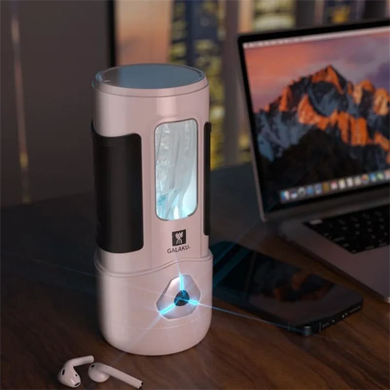 GALAKU Phantom X Elektrischer Masturbator Mann mit 12 Vibrations & APP Sex Spielzeug für die Männer