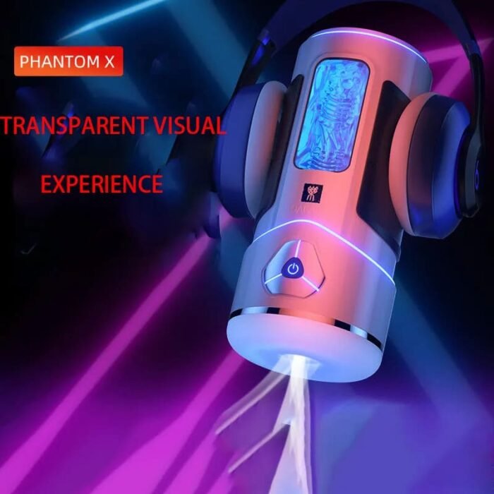 GALAKU Phantom X Elektrischer Masturbator Mann mit 12 Vibrations & APP Sex Spielzeug für die Männer