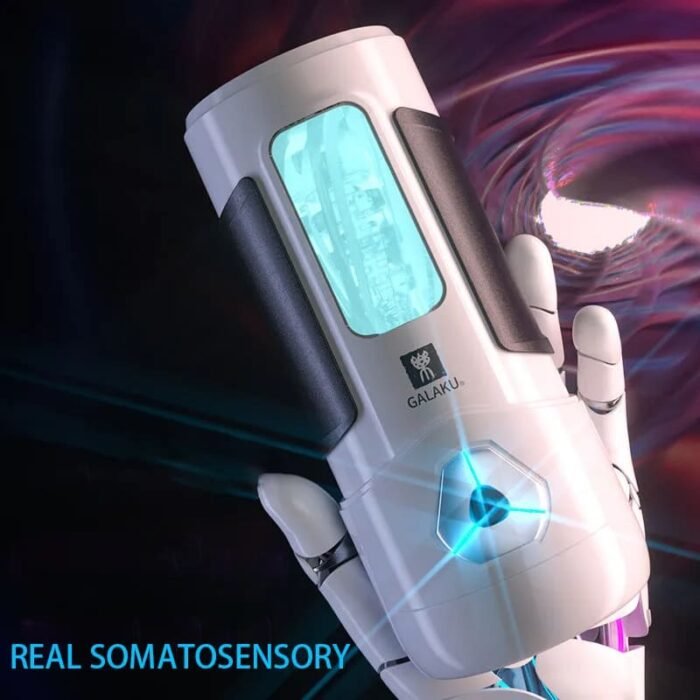 GALAKU Phantom X Elektrischer Masturbator Mann mit 12 Vibrations & APP Sex Spielzeug für die Männer