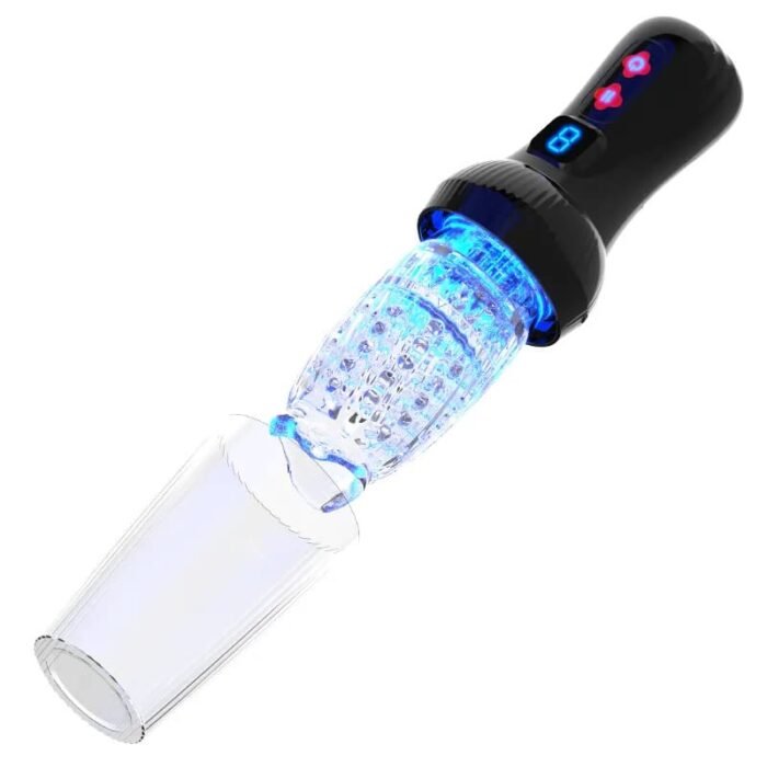 New Gawk Gawk 3000 Automatischer Masturbator mit 9 Stoß- und Rotationsmodi, wasserdichter Penis-Masturbator