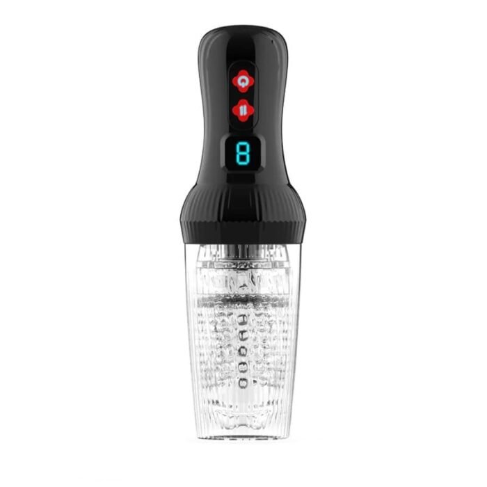 New Gawk Gawk 3000 Automatischer Masturbator mit 9 Stoß- und Rotationsmodi, wasserdichter Penis-Masturbator