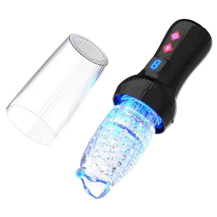 New Gawk Gawk 3000 Automatischer Masturbator mit 9 Stoß- und Rotationsmodi, wasserdichter Penis-Masturbator