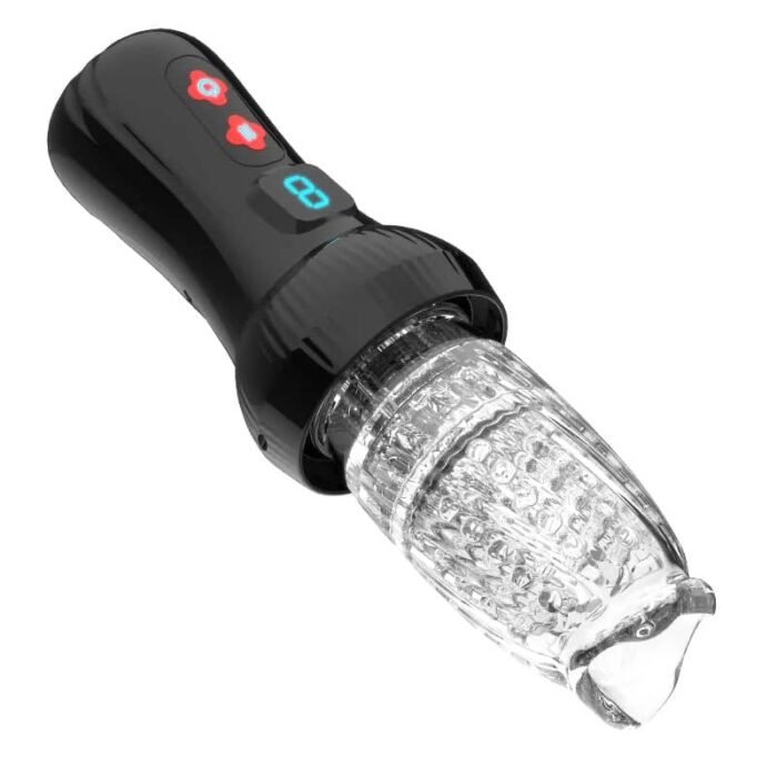 New Gawk Gawk 3000 Automatischer Masturbator mit 9 Stoß- und Rotationsmodi, wasserdichter Penis-Masturbator