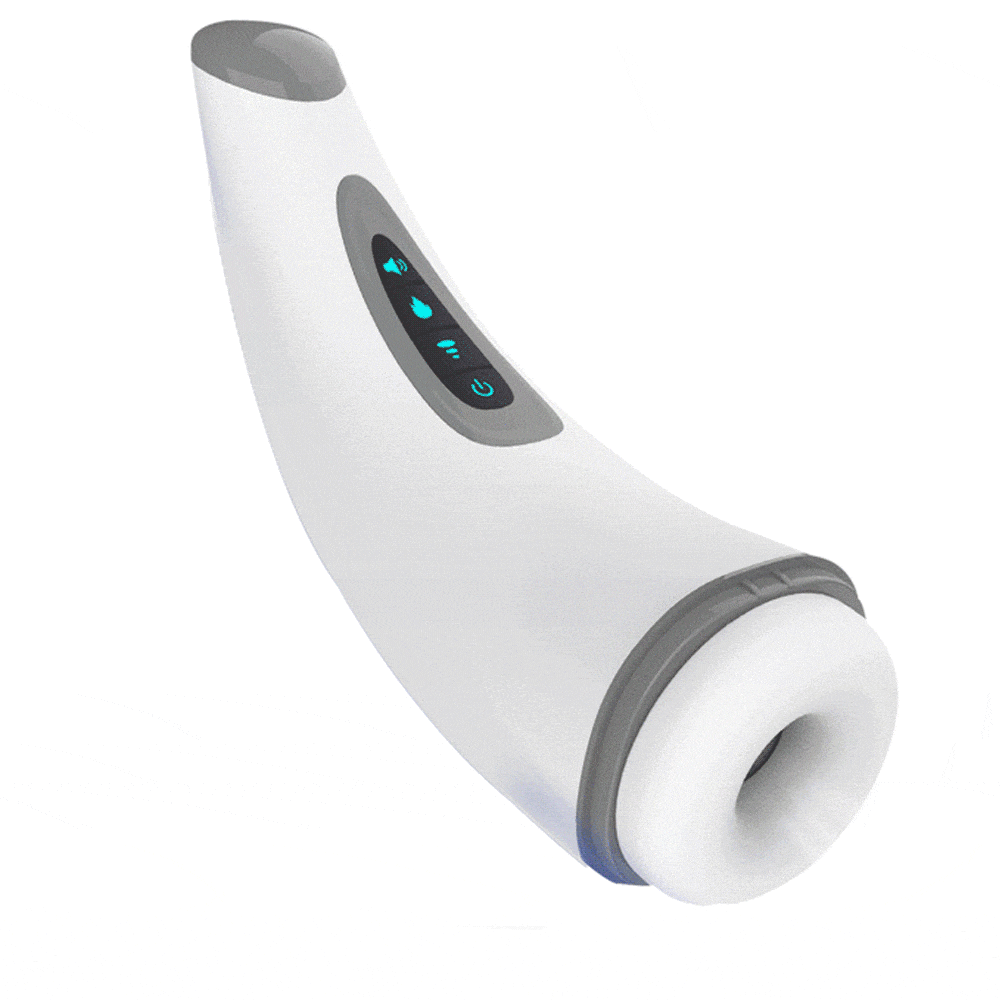 Hgod 007 Automatischer Masturbator mit 7 Vibrationen und 3 Saugfunktionen für die Penis-Masturbation