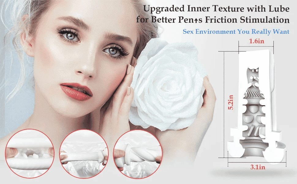 Hgod 007 Automatischer Masturbator mit Heizung 4 Vibration 5 Stoßen 7 Saugen Männer Sex Spielzeuge