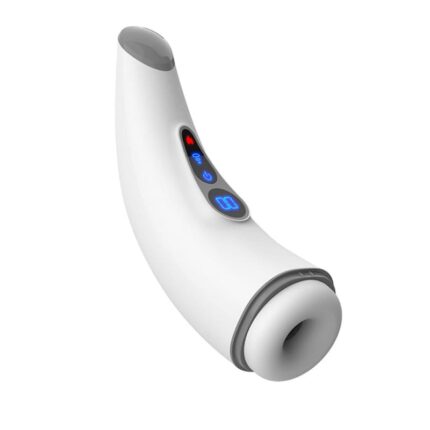 Hgod 007 Pro 9 Vibrierender & 9 Saugender Masturbator mit Heizung Stimme, Blowjob, LCD Sexspielzeug für Männer