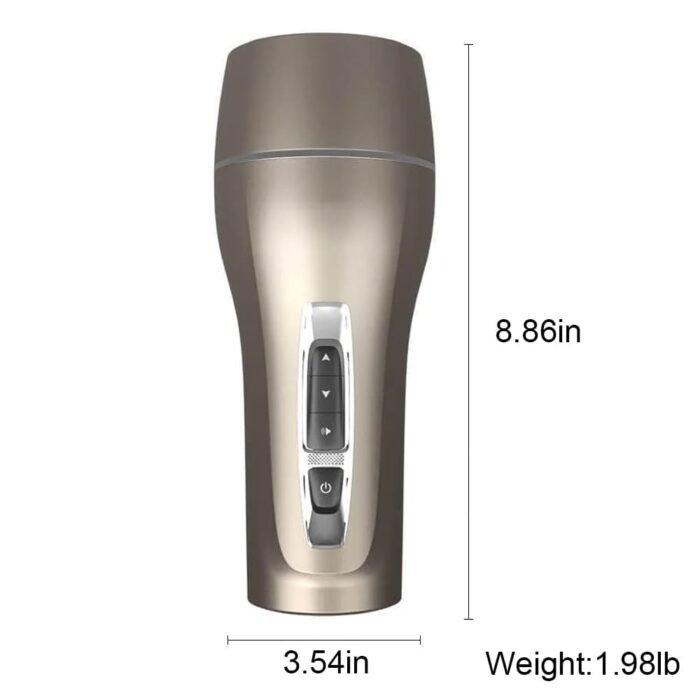 LETEN 10 Vibrationsmodi Automatischer Masturbator Weicher TPE-Kanal Deep Throat Sucking Sexspielzeug für Männer