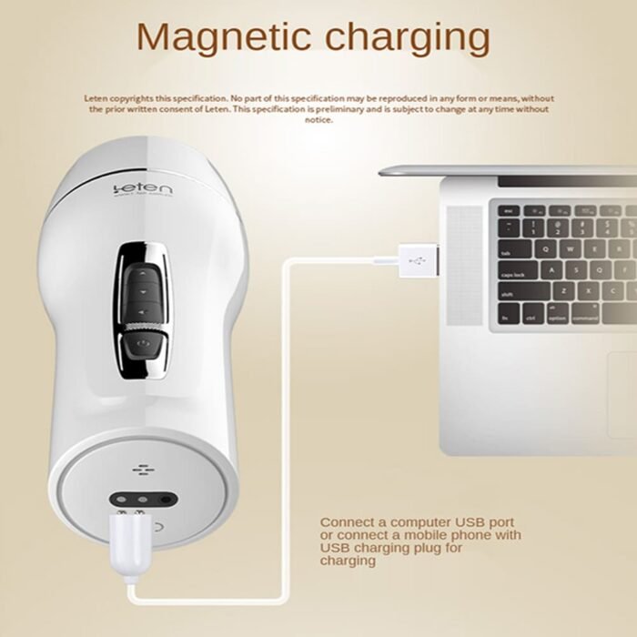 LETEN 10 Vibrationsmodi Automatischer Masturbator Weicher TPE-Kanal Deep Throat Sucking Sexspielzeug für Männer