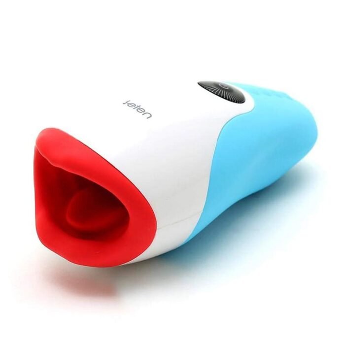 LETEN 10 Vibrationsmodi Masturbieren für Männer Sexspielzeug mit intelligentem Beheiztem Zungenlecken Sextoy Männer
