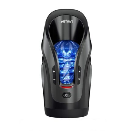 LETEN Automatischer Masturbator 10 Vibrationsstoßmodi Volle Kehle Männer Sex Spielzeuge