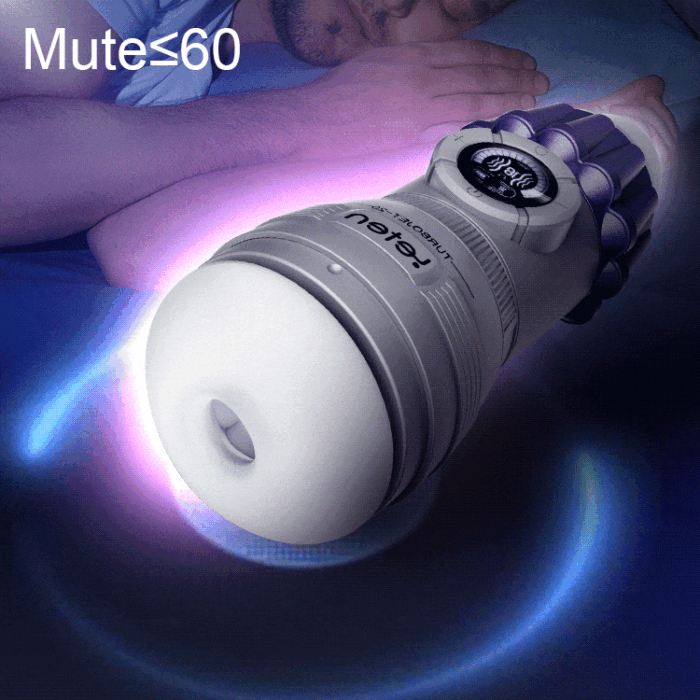 LETEN Deep Sucking Masturbieren für Männer Taschenmuschi Penis Vibrator Eichel Penis Masturbator