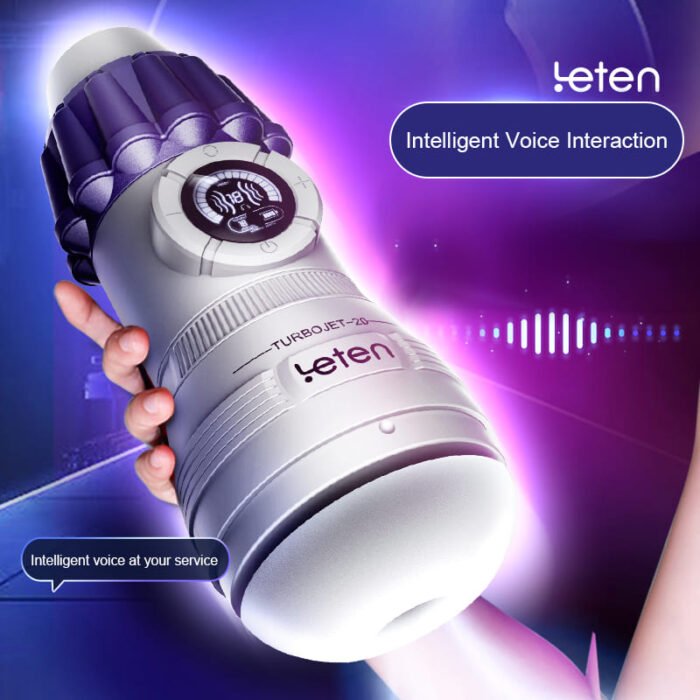 LETEN Deep Sucking Masturbieren für Männer Taschenmuschi Penis Vibrator Eichel Penis Masturbator