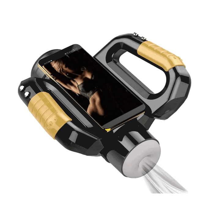 LVMAOR Hercules Automatischer Masturbator mit 10 Vibration Stoß & Rotationsmodi Sextoys für Männer mit Griff