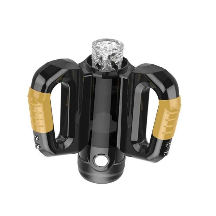 LVMAOR Hercules Automatischer Masturbator mit 10 Vibration Stoß & Rotationsmodi Sextoys für Männer mit Griff