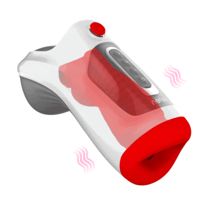 Leten 3 Vibration 7 Frequenz Masturbator mit Doppelmotoren Deepthroat Saugen Sextoy Männer