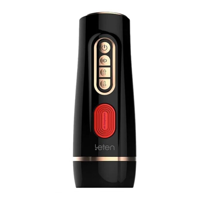 Leten 7 Vibration 3 Geschwindigkeiten Masturbieren für Männer mit Hochgeschwindigkeits-Kolbenmotor Penis Vibrator
