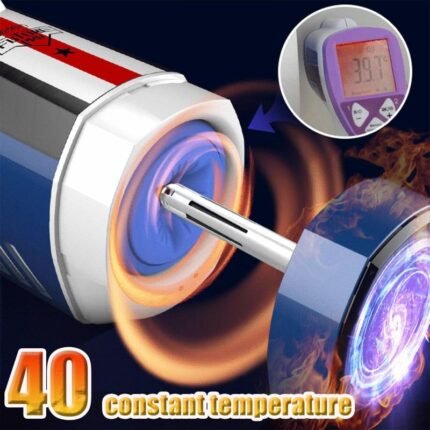 Leten 708 Pro Automatischer Masturbator mit 10 Stoß- und Schaukelbewegungen, Heizung Sextoy Männer