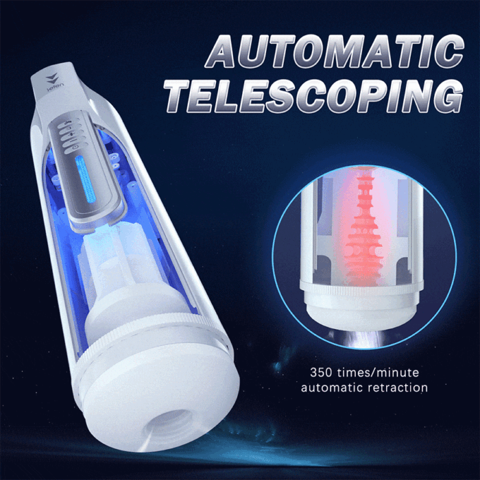 Leten A380 3RD Pro 10 Vibration Saugen Automatischer Masturbator mit Heizung Stöhnen Masturbator Kaufen