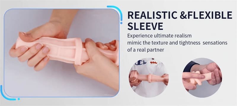 Leten A380 IV Pro Automatischer Masturbator mit 10 Modi Stoßheizung Stimme Sextoys für Männer