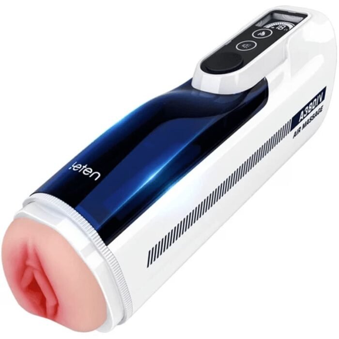 Leten A380 IV Pro Automatischer Masturbator mit 10 Modi Stoßheizung Stimme Sextoys für Männer