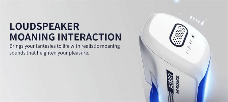 Leten A380 IV Pro Automatischer Masturbator mit 10 Modi Stoßheizung Stimme Sextoys für Männer