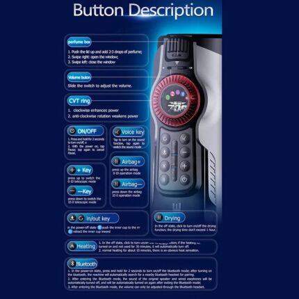 Leten Future Pro 708 3RD Masturbator mit Heizfunktion und 10 Vibrationsstoß-LED-Bildschirm Sexspielzeug für Männer