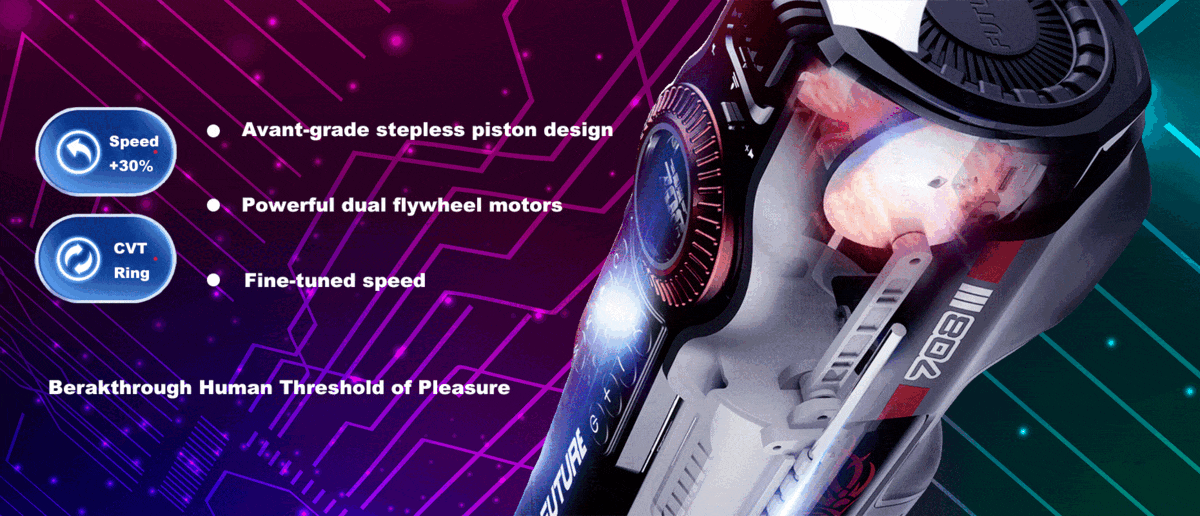 Leten Future Pro 708 3RD Masturbator mit Heizfunktion und 10 Vibrationsstoß-LED-Bildschirm Sexspielzeug für Männer