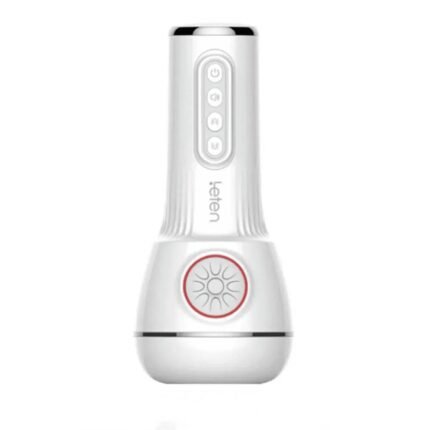 Leten SM240 Masturbator mit Heizung und Stimme, 10 Vibrations- und Saugmodi Sexspielzeug für Männer