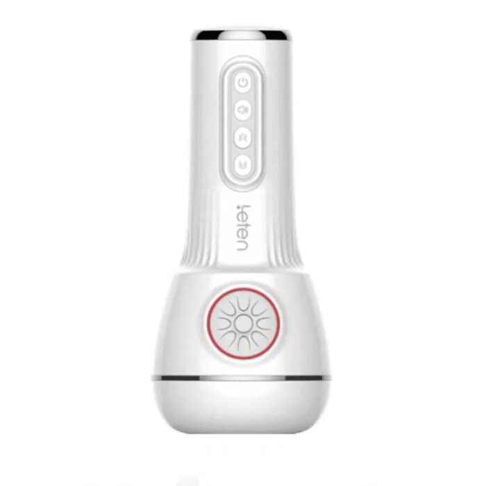 Leten SM240 Masturbator mit Heizung und Stimme, 10 Vibrations- und Saugmodi Sexspielzeug für Männer