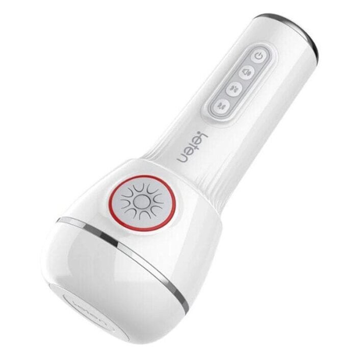 Leten SM240 Masturbator mit Heizung und Stimme, 10 Vibrations- und Saugmodi Sexspielzeug für Männer