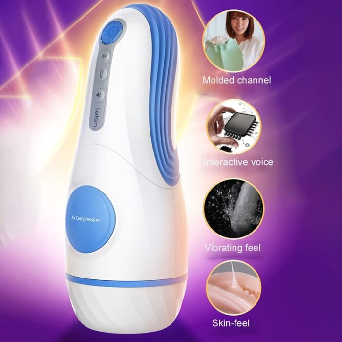 Leten SM360 Masturbieren für Männer mit 3 Geschwindigkeiten 7 Vibrationsmodi Penis Masturbatoren Taschenmuschi