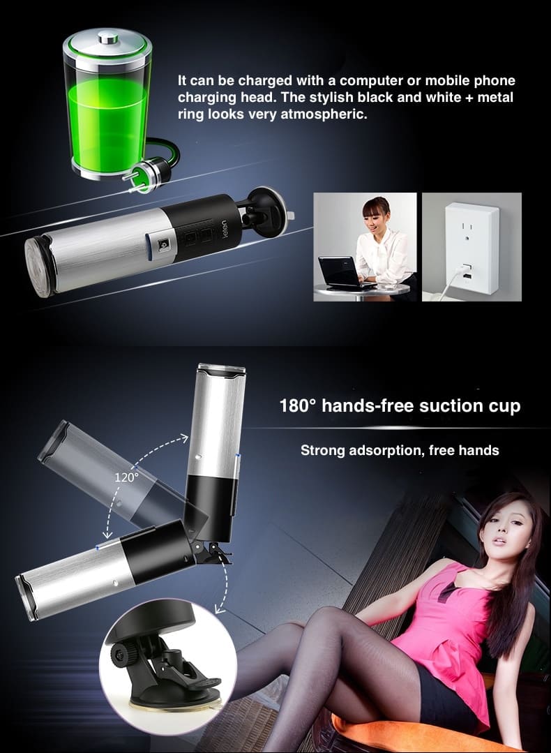 Leten X9 3RD Masturbieren für Männer 10 7 Vibration Stoß modi Sexspielzeug für Männer mit Saugnapfbasis