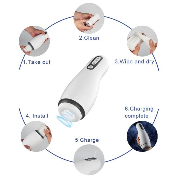 Lovesvibe 10 Vibration 3 Saugen Masturbator mit One-Click Climax Penis Vibrator Trainer Sextoy