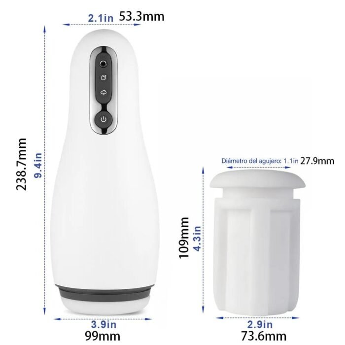 Lovesvibe 10 Vibration 3 Saugen Masturbator mit One-Click Climax Penis Vibrator Trainer Sextoy