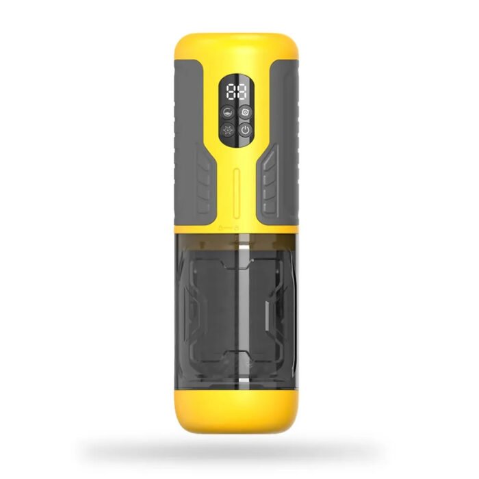 Lovesvibe 3-in-1-Masturbatoren für Männer mit 7 Stoßrotationsmodi, superstarkes Sexspielzeug für Männer