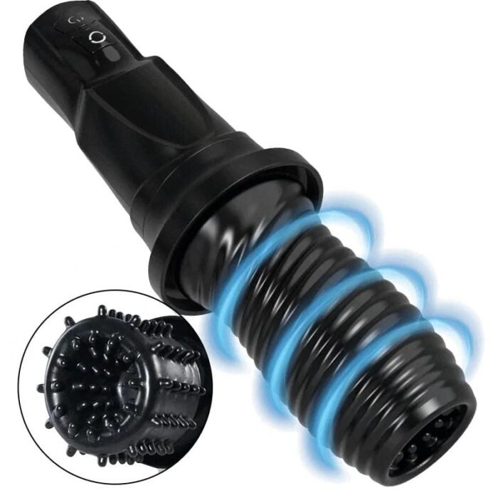 Lovesvibe 360° umwickelter Elektrischer Masturbator Sex Spielzeug 7 Vibrations & 7 Rotations modi Sextoys Männer