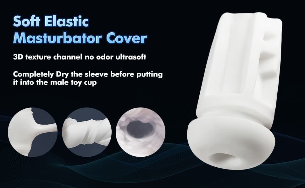 Lovesvibe 9 Vibrationen Saugen Masturbator mit LCD-Display Heizung Elektrischer Sextoys für Männer