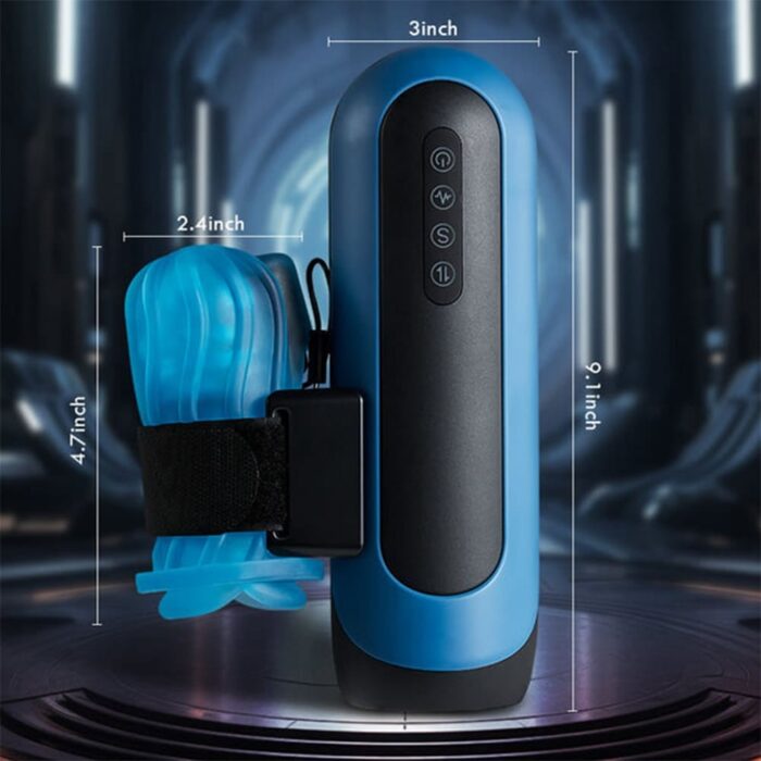 Lovesvibe Automatischer Masturbator Penispumpe mit 7 Saug, Rotations & Leckfunktionen Männer Sex Spielzeug