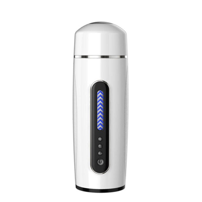 Lovesvibe Automatischer Masturbator, Penispumpe mit 7 Vibrationen, Saugfunktion, freihändige Sexmaschine mit Saugfuß