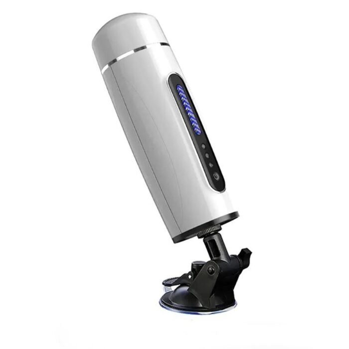 Lovesvibe Automatischer Masturbator, Penispumpe mit 7 Vibrationen, Saugfunktion, freihändige Sexmaschine mit Saugfuß
