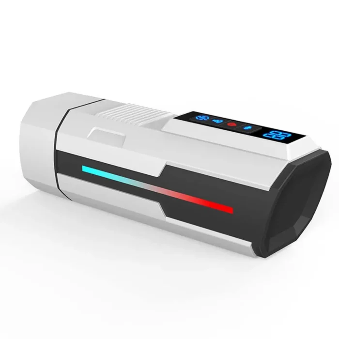 Lovesvibe Automatischer Masturbator mit 5 Stoßvibrations und Saugmodi, Sprachheizung Sexspielzeug für Männer