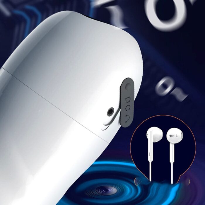 Lovesvibe Elektrischer Masturbator Cup mit 10 Vibrations & Saugmodi 3D Sex Spielzeug für die Männer